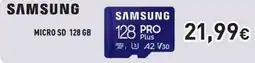 Unieuro SAMSUNG MICRO SD 128 GB offerta