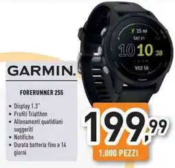Unieuro Garmin. forerunner 255 offerta