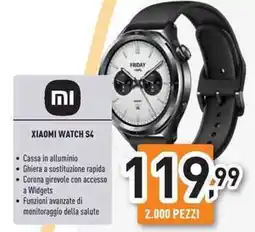 Unieuro Xiaomi watch S4 offerta