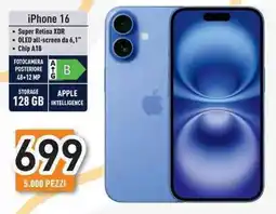 Unieuro iPhone 16 offerta