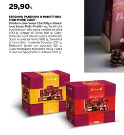 Extracoop Strenna pandoro o panettone FIOR FIORE COOP offerta