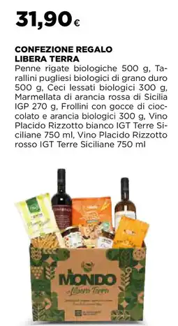 Ipercoop Confezione regalo libera terra offerta