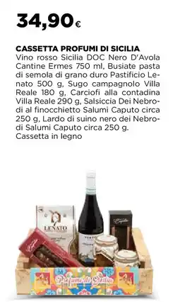 Ipercoop Cassetta profumi di sicilia offerta