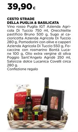 Ipercoop Cesto strade della puglia & basilicata offerta