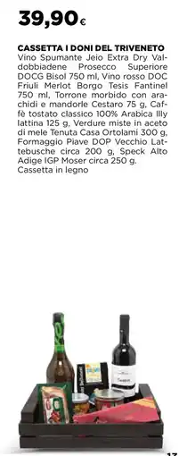 Ipercoop Cassetta i doni del triveneto offerta
