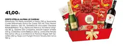 Ipercoop Cesto stella alpina le cadeau offerta