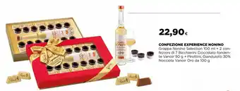 Ipercoop Confezione experience nonino offerta