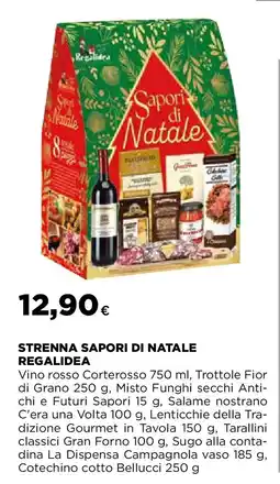 Ipercoop Strenna sapori di natale regalidea offerta