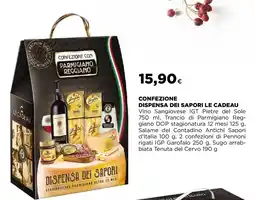 Ipercoop Confezione dispensa dei sapori le cadeau offerta