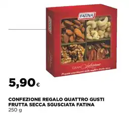 Ipercoop Confezione regalo quattro gusti frutta secca sgusciata FATINA offerta