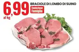 Eurospin Braciole di lombo di suino offerta