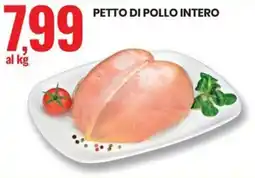 Eurospin Petto di pollo intero offerta
