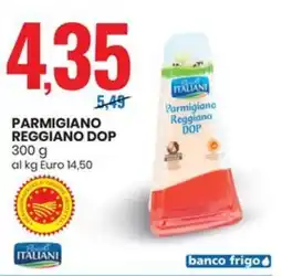 Eurospin Parmigiano reggiano dop offerta