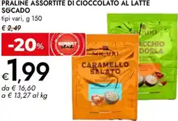 Bennet Praline assortite di cioccolato al latte SGCADO offerta