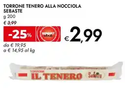 Bennet Torrone tenero alla nocciola SEBASTE offerta
