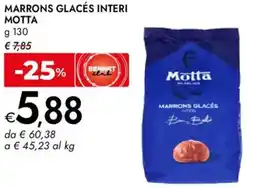 Bennet Marrons glacés interi MOTTA offerta