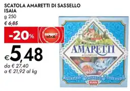 Bennet Scatola amaretti di sassello ISAIA offerta