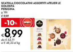 Bennet Scatola cioccolatini assortiti atelier le golosita PERUGINA offerta