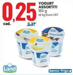 Eurospin Land yogurt offerta