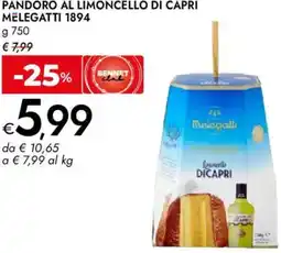 Bennet Pandoro al limoncello di capri melegatti 1894 BENNET offerta