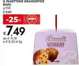 Bennet Il panettone gransoffice BAULI offerta