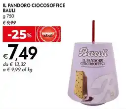 Bennet Il pandoro ciocosoffice BAULI offerta