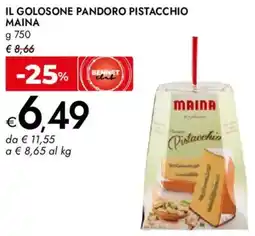 Bennet Il golosone pandoro pistacchio MAINA offerta