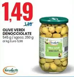 Eurospin VariaGusto olive verdi denocciolate offerta