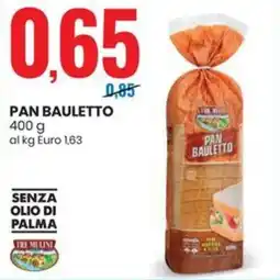 Eurospin Tre mulini pan bauletto offerta