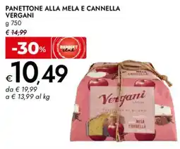 Bennet Panettone alla mela e cannella VERGANI offerta