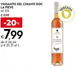 Bennet Vinsanto del chianti doc LA PIEVE offerta