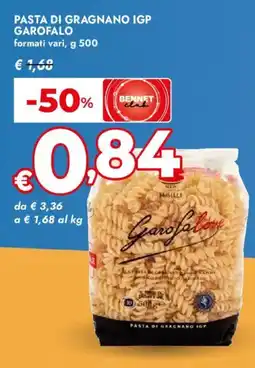 Bennet Pasta di gragnano IGP GAROFALO offerta