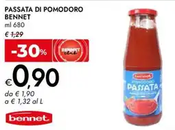 Bennet Passata di pomodoro BENNET offerta
