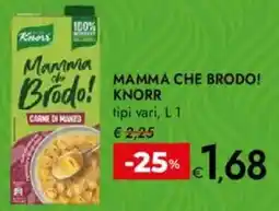 Bennet Mamma che brodo! KNORR offerta