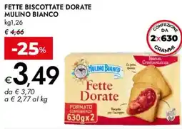 Bennet Fette biscottate dorate MULINO BIANCO offerta