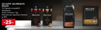 Sui caffe' qui presenti PELLINI