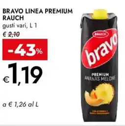 Bennet Bravo linea premium RAUCH offerta