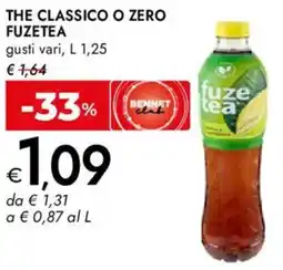 Bennet The classico o zero FUZETEA offerta