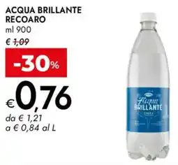 Bennet Acqua brillante RECOARO offerta
