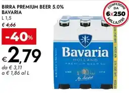 Bennet Birra premium beer 5.0% BAVARIA offerta