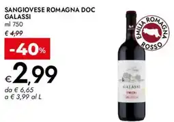 Bennet Sangiovese romagna doc GALASSI offerta