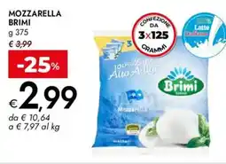Bennet Mozzarella BRIMI offerta