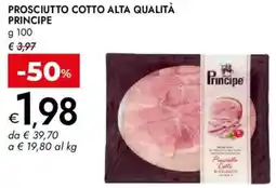 Bennet Prosciutto cotto alta qualità PRINCIPE offerta