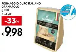 Bennet Formaggio duro italiano GRANAROLO offerta