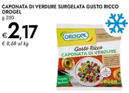 Bennet Caponata di verdure surgelata gusto ricco OROGEL offerta