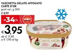 Bennet Vaschetta gelato affogato CARTE D'OR offerta