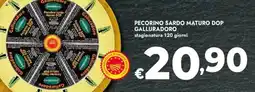 Bennet Pecorino sardo maturo dop GALLURADORO offerta