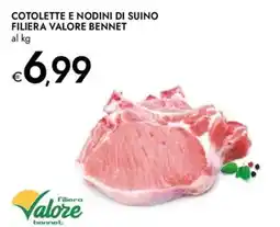 Bennet Cotolette e nodini di suino filiera VALORE BENNET offerta