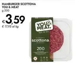 Bennet Hamburger scottona YOU & MEAT offerta