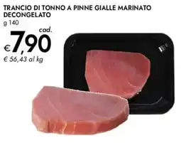 Bennet Trancio di tonno a pinne gialle marinato decongelato offerta